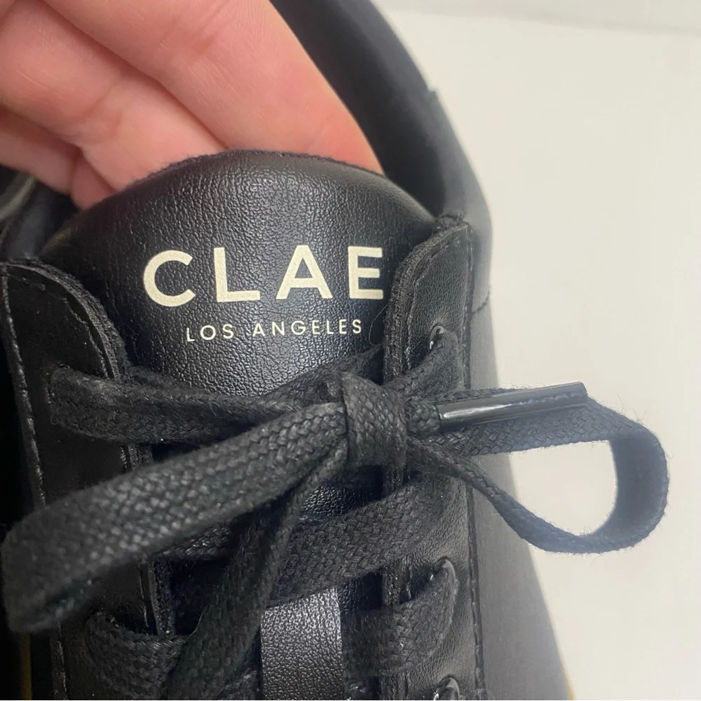 NWT CLAE Bradley Cactus Sneaker Sz 8 Black - Picture 9 of 13